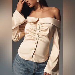 Anthropologie off shoulder top